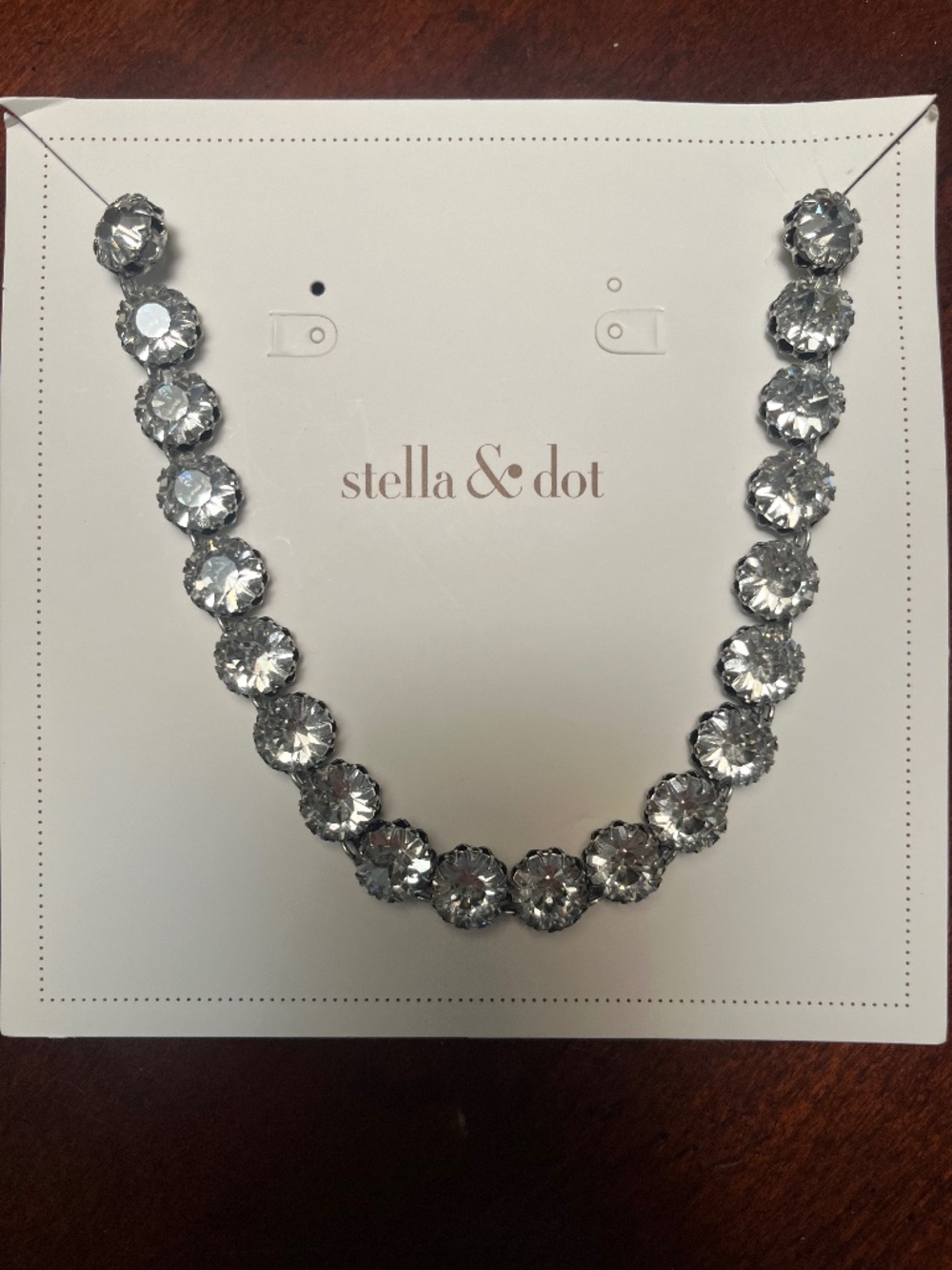 Stella & Dot Vintage Crystal Necklace - Brand New